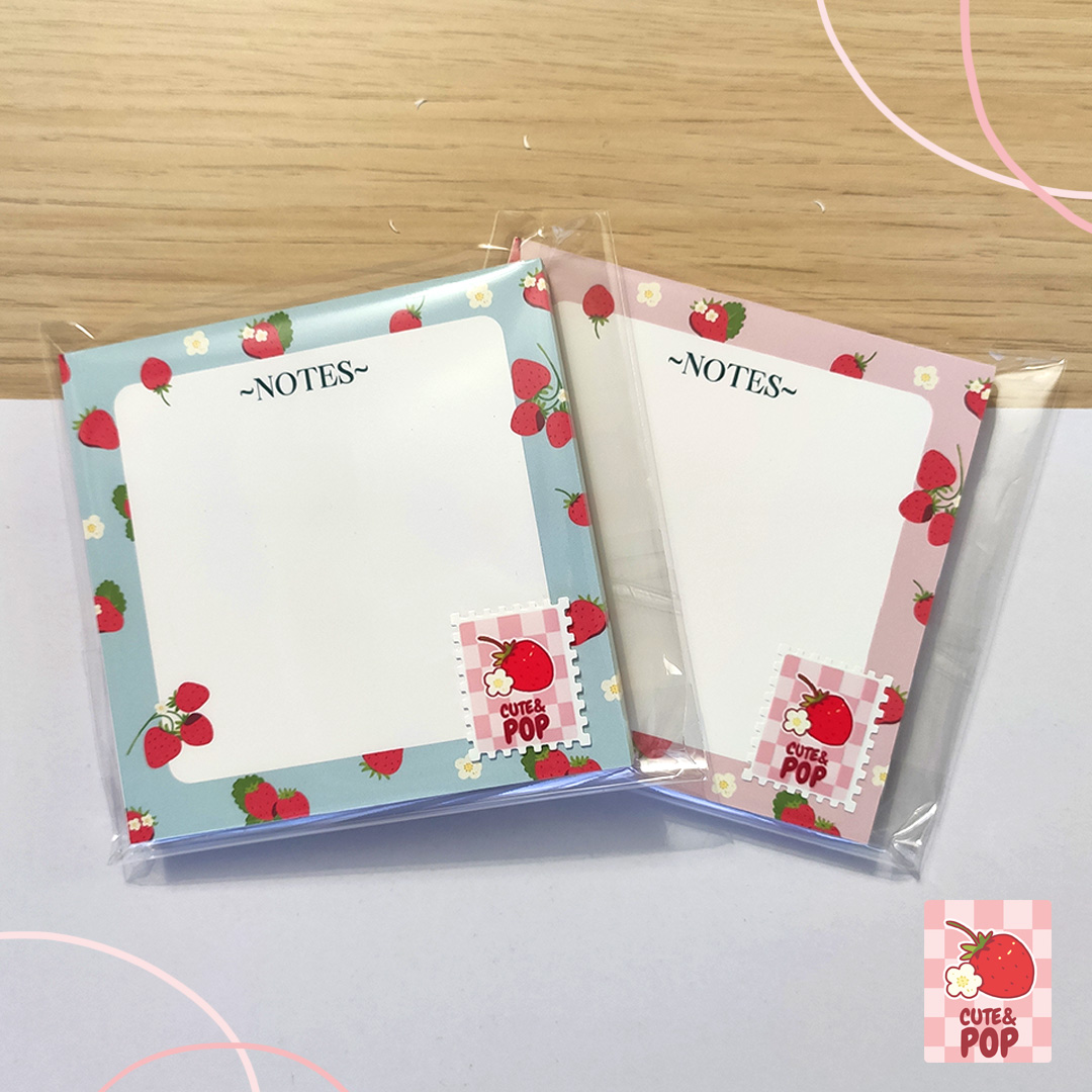 Notepad - Fragole - immagine 4