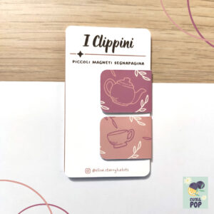Clippini - tea party - rosa
