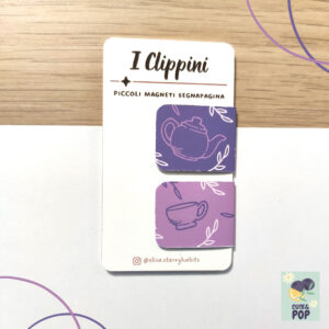Clippini - tea party - viola