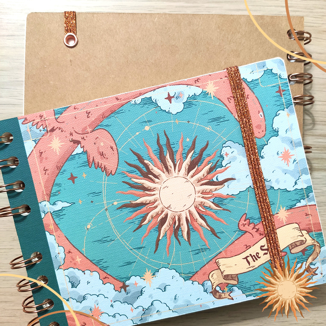 Notebook 14 x 12 - "Il Sole" - immagine 2