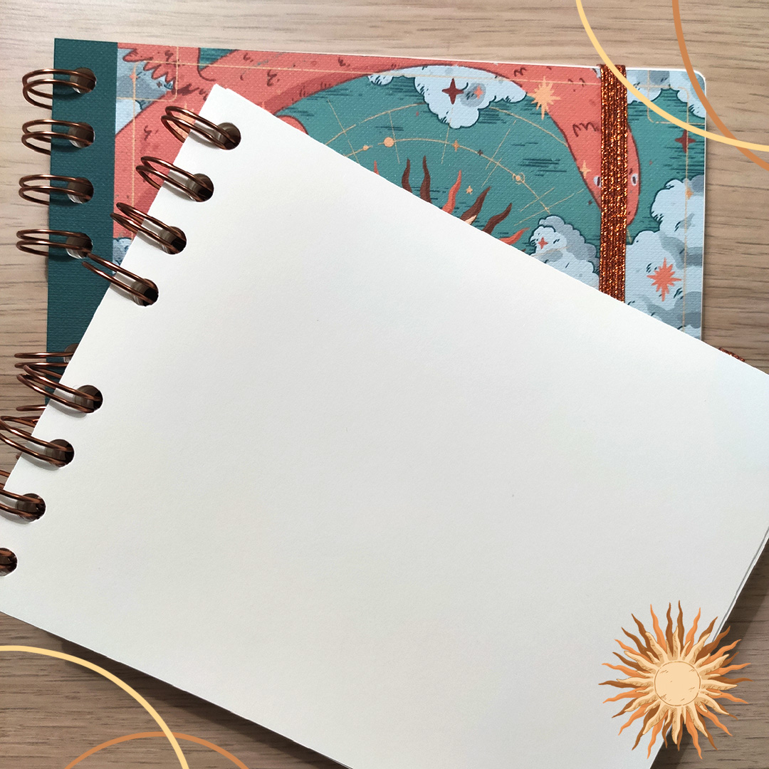 Notebook 14 x 12 - "Il Sole" - immagine 3