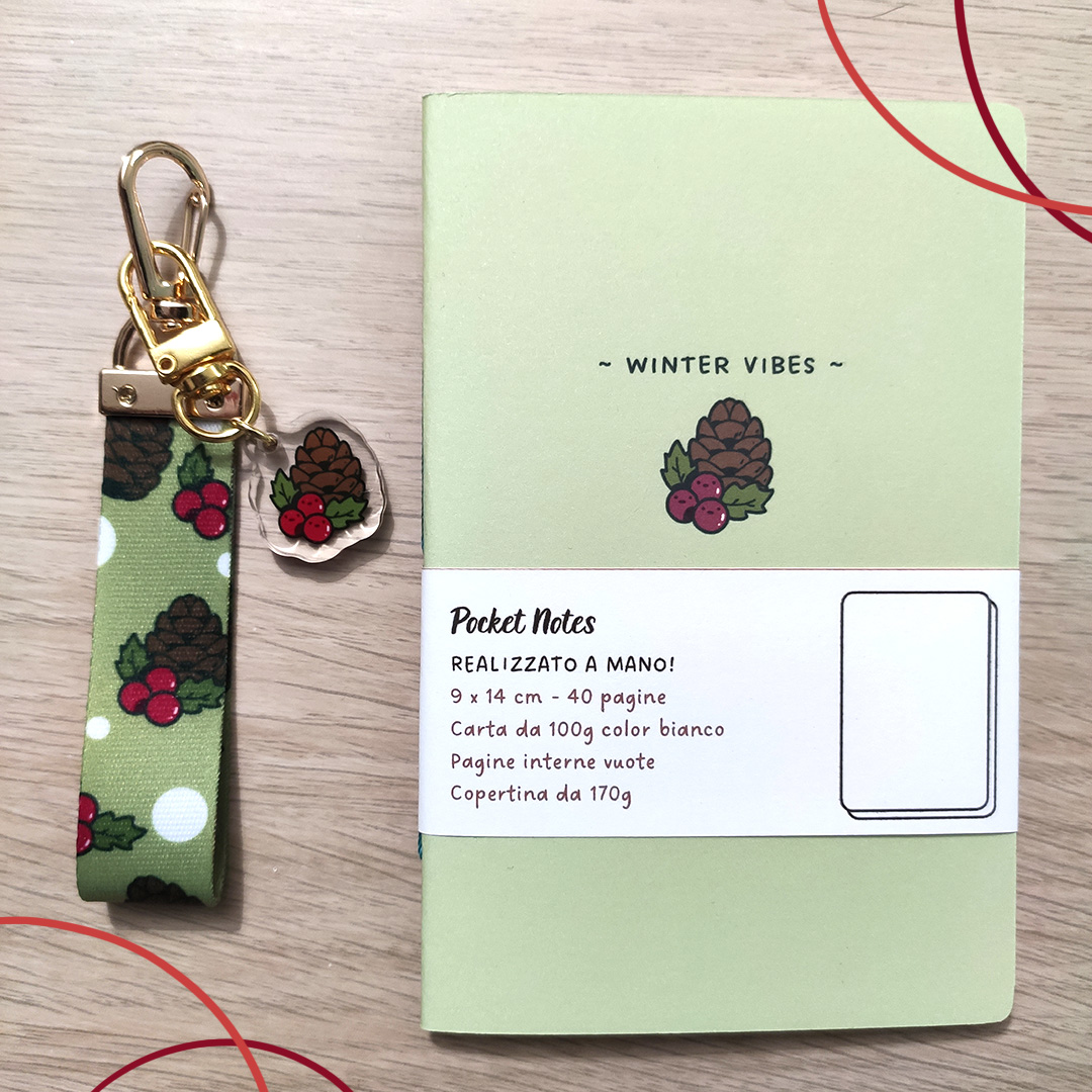 Pocket Notes - Pigna + portachiavi - immagine 4